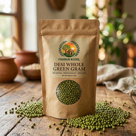 Desi Whole Green Gram - நாட்டு முழு பாசி பயிறு