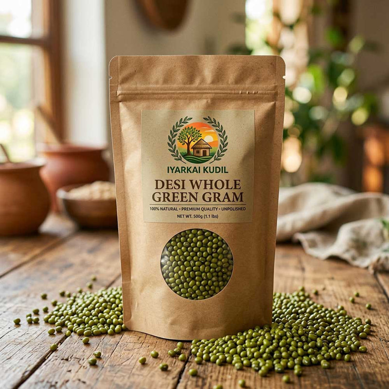 Desi Whole Green Gram - நாட்டு முழு பாசி பயிறு
