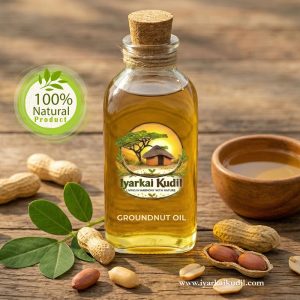 Cold Pressed Groundnut Oil - மர செக்கு கடலை எண்ணெய்